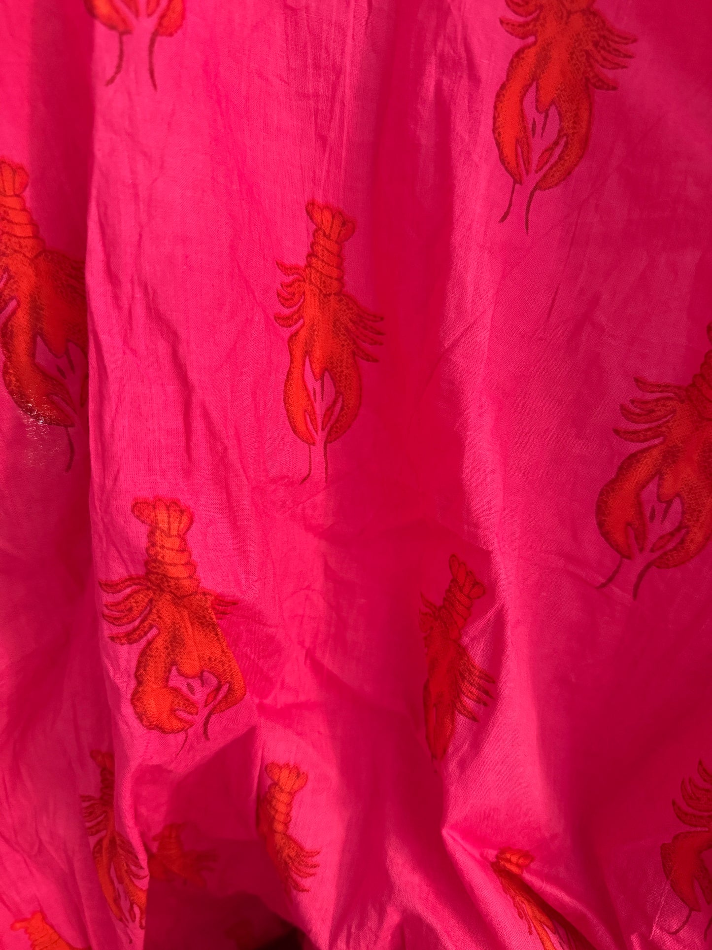 Ladies Shirt - Pink Lobster