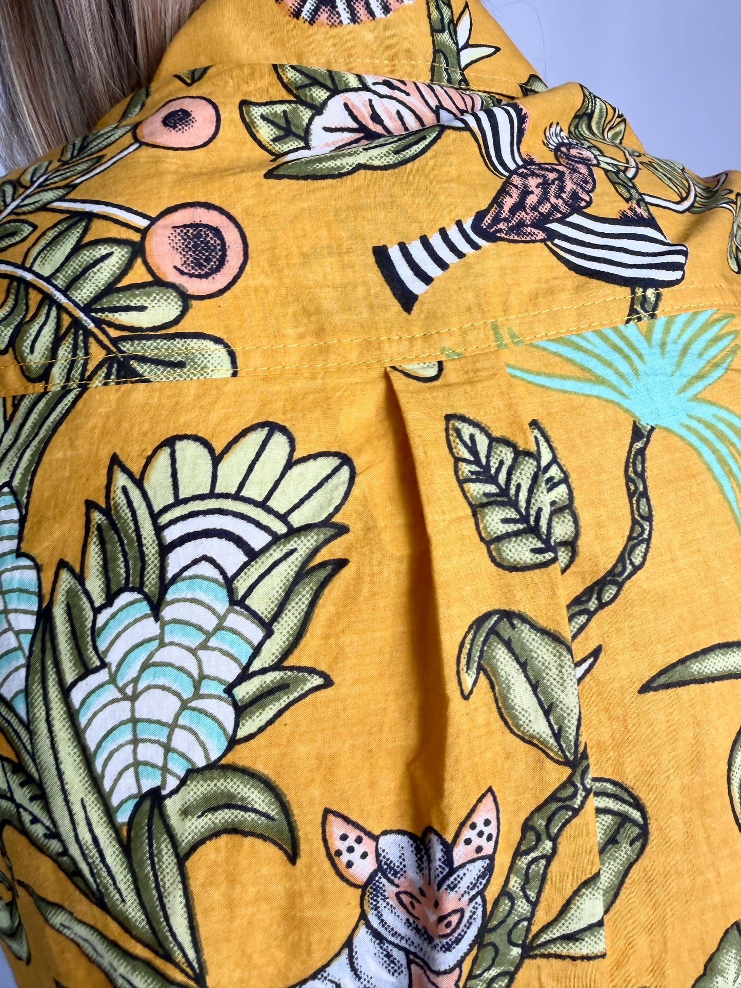 Ladies Shirt - Yellow Bird Party