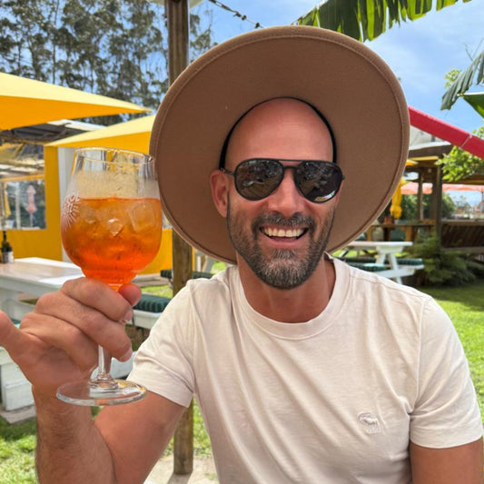 Unisex - Fedora Woolen Hat - Camel