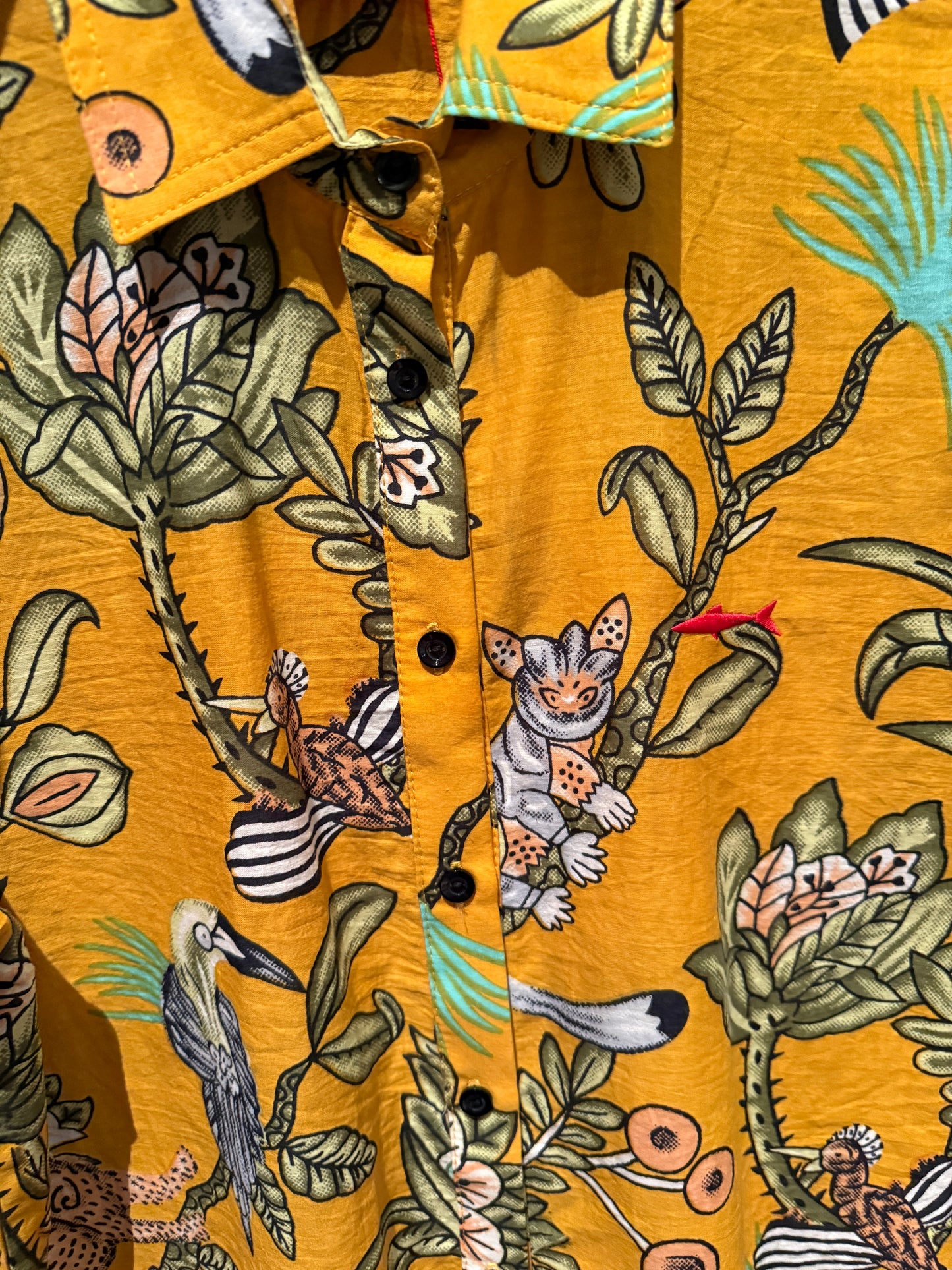 Ladies Shirt - Yellow Bird Party