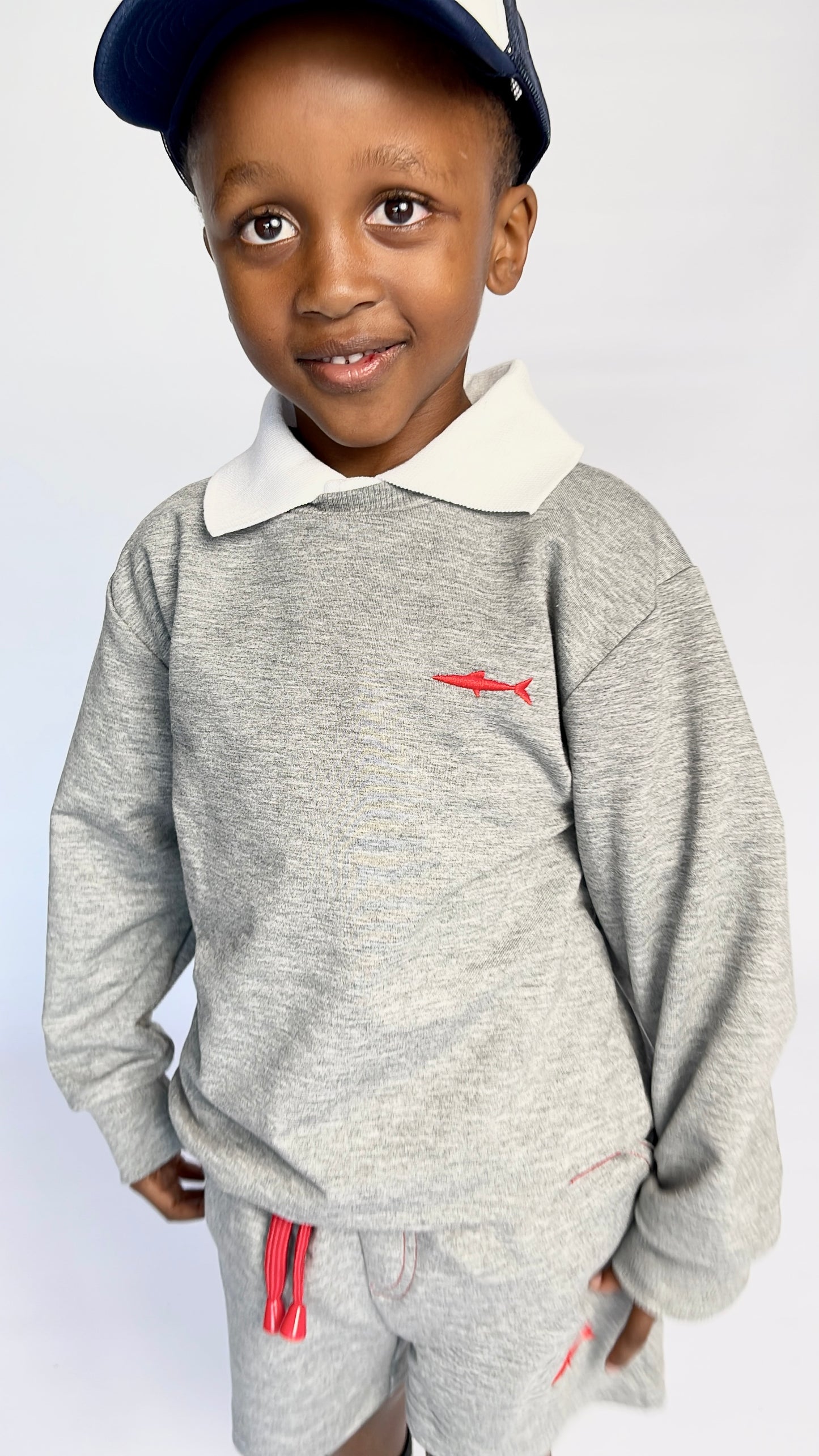 Boys Tracky Top - Grey