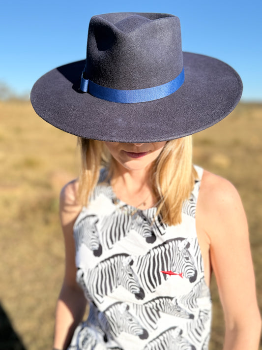 Ladies Dress - Criss Cross back l Black Zebra