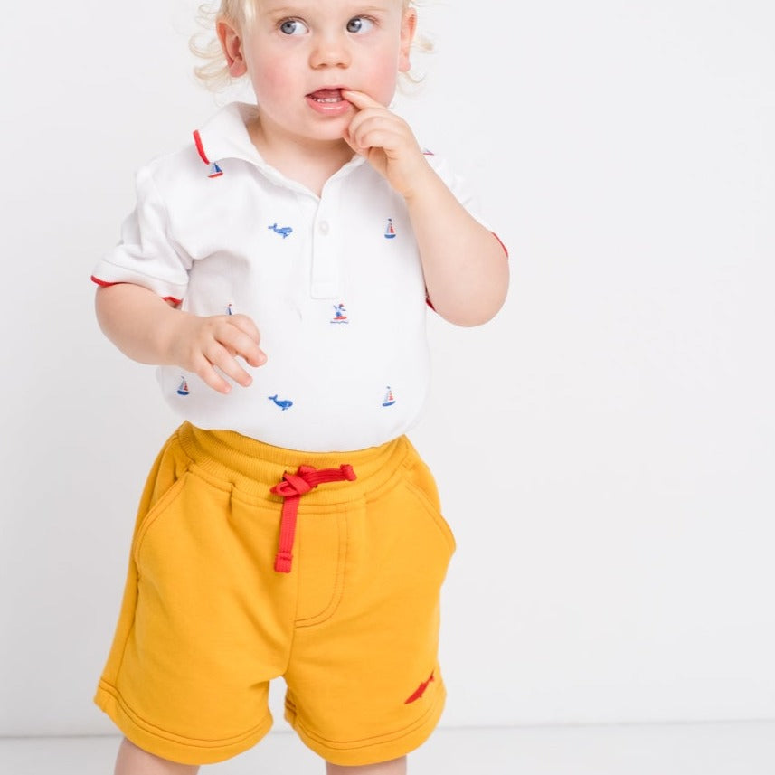 Boys Shorts - Mustard