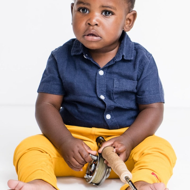 Boys Joggers - Mustard