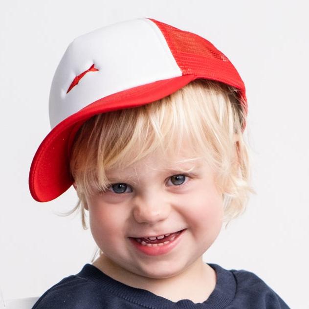 Boys / Men Trucker Cap - Red