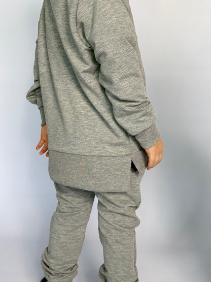 Boys Tracky Top - Grey