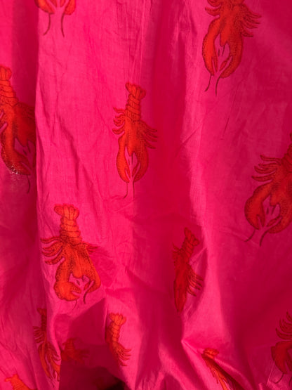 Ladies Shirt - Pink Lobster