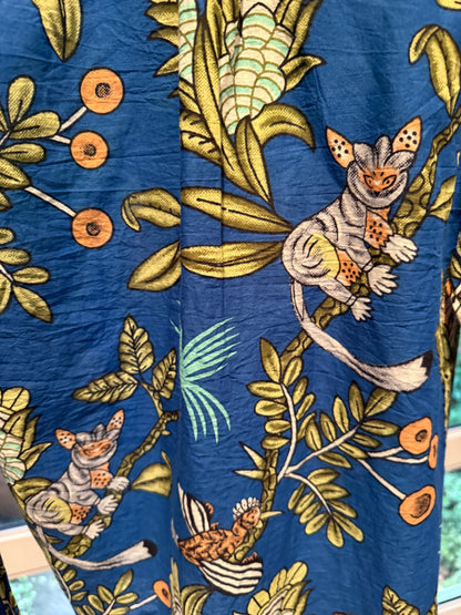 Ladies Shirt Dress - Blue Bird Party