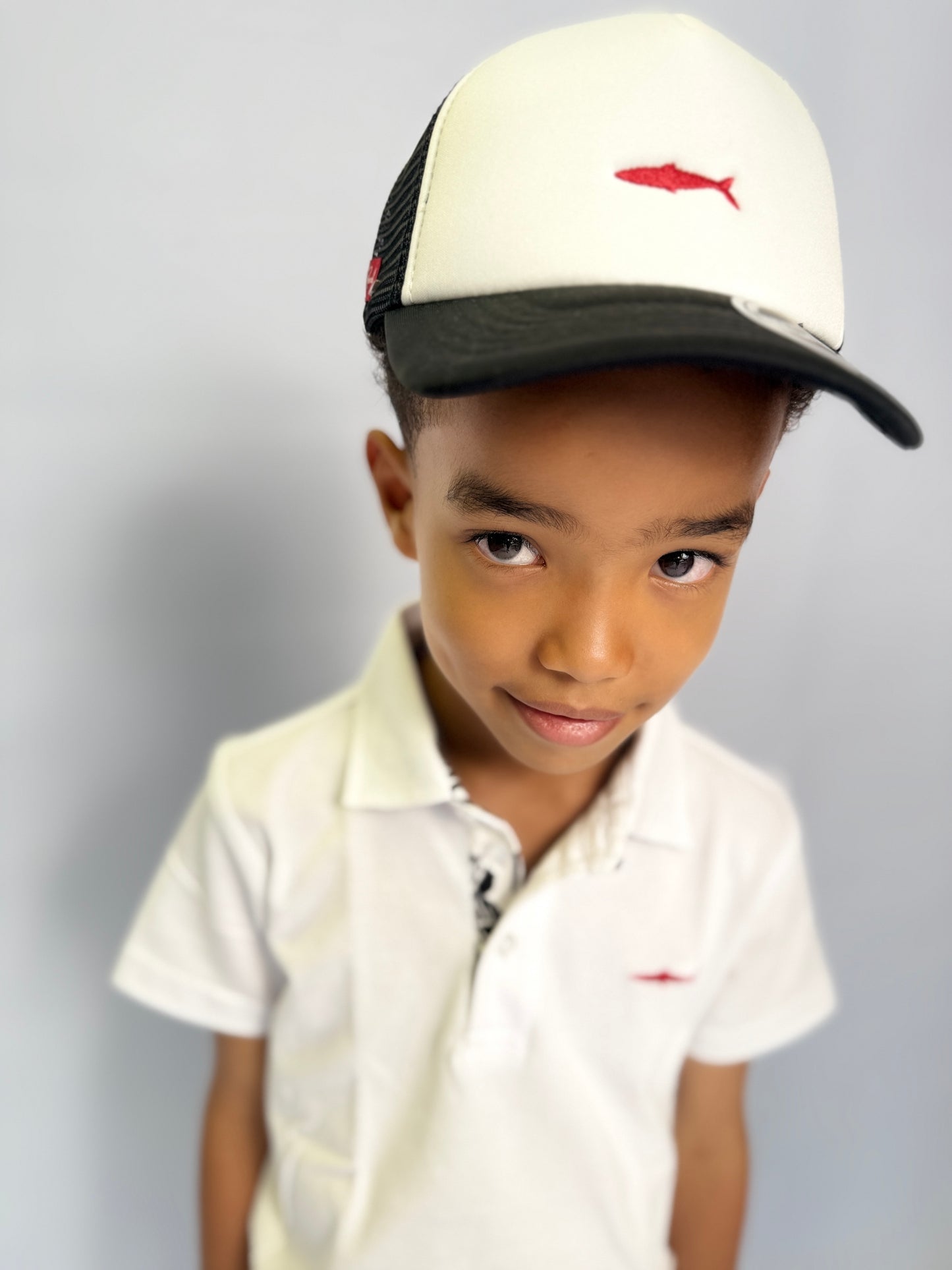 Boys / Men Trucker Cap - Black