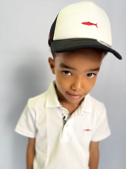 Boys / Men Trucker Cap - Black