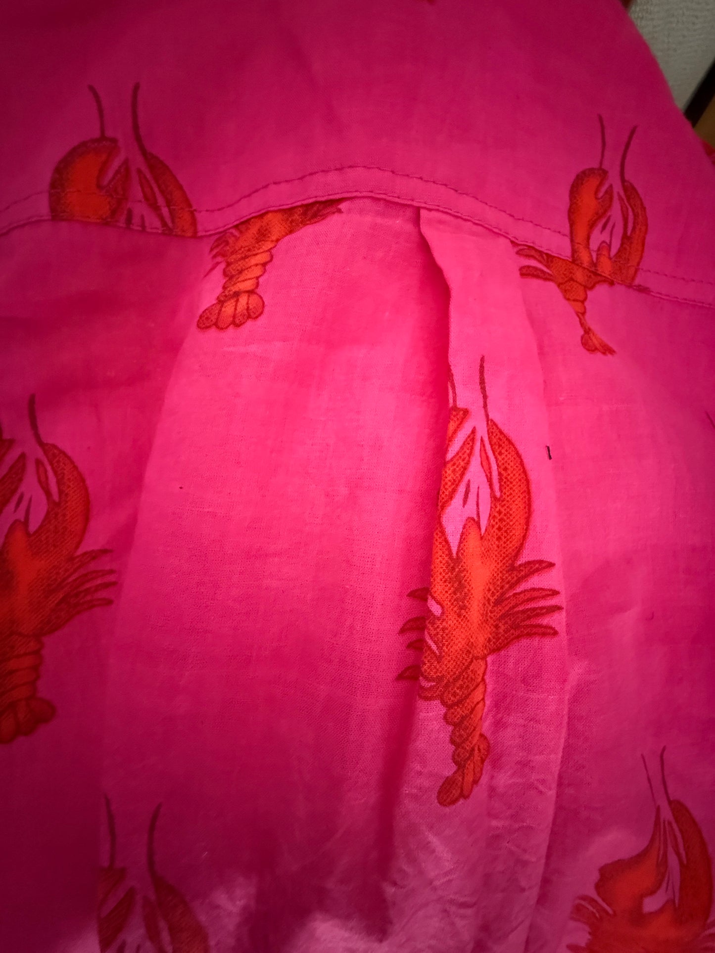 Ladies Shirt - Pink Lobster