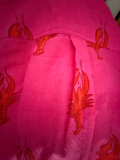 Ladies Shirt - Pink Lobster