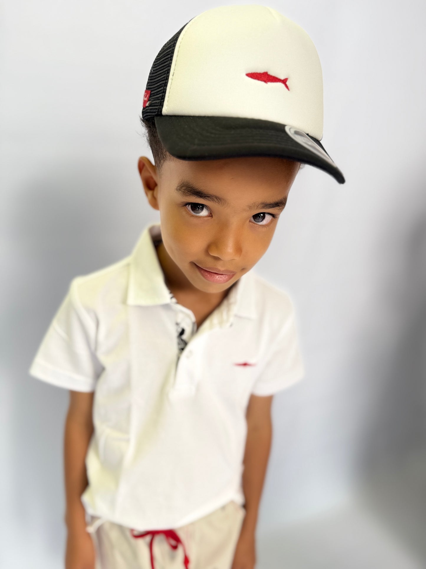 Boys / Men Trucker Cap - Black