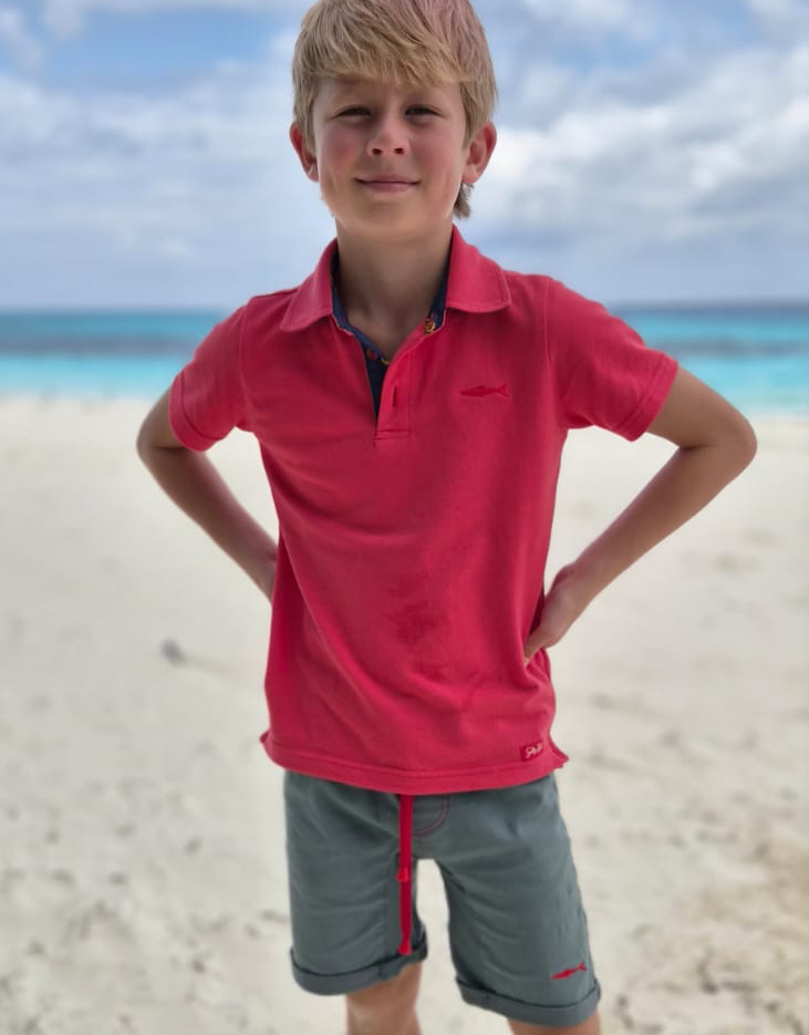 Boys Smart Shorts - Sage - Black Zebra Insert