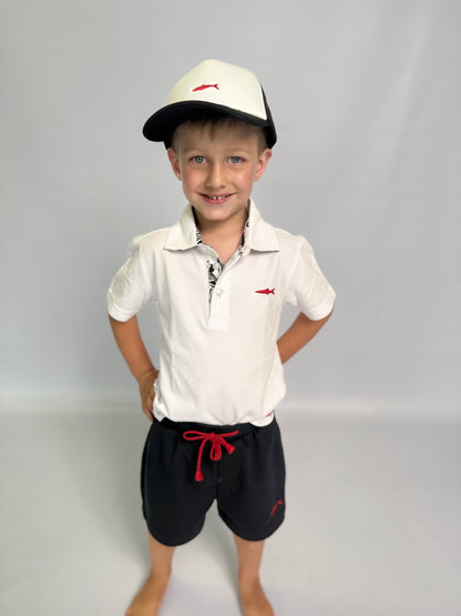 Boys / Men Trucker Cap - Black