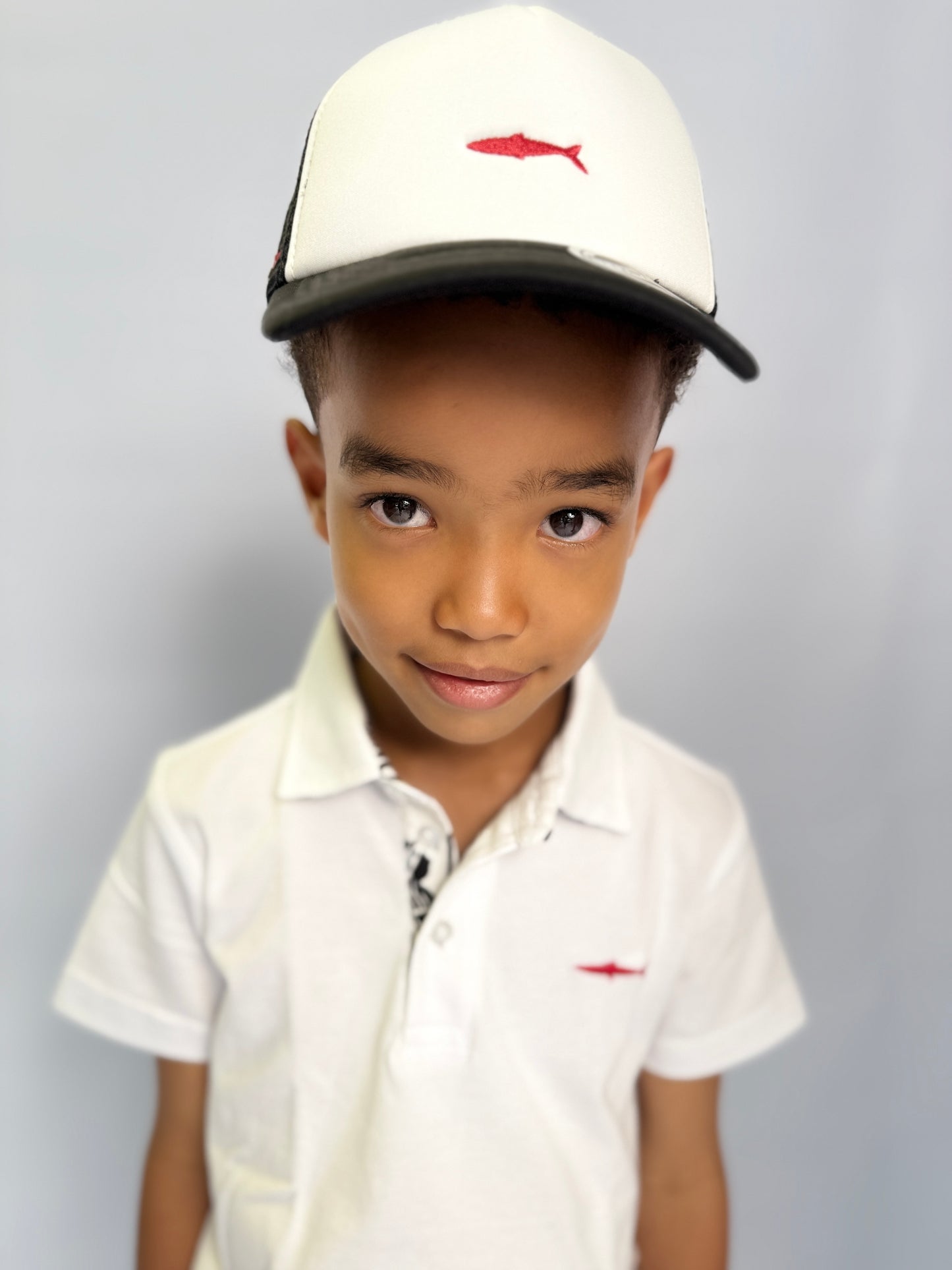 Boys / Men Trucker Cap - Black