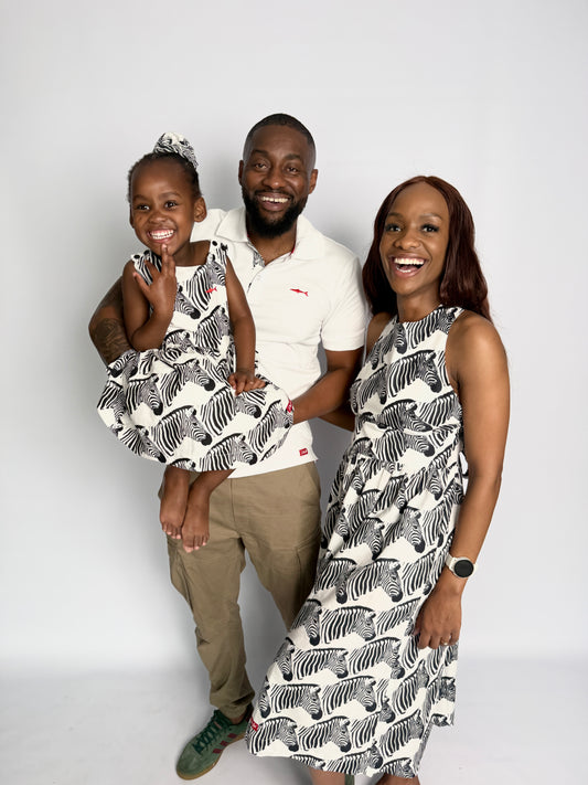 Mens Golfer - White - Black Zebra Insert