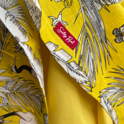 The Angelfish Dress - Yellow Tropical