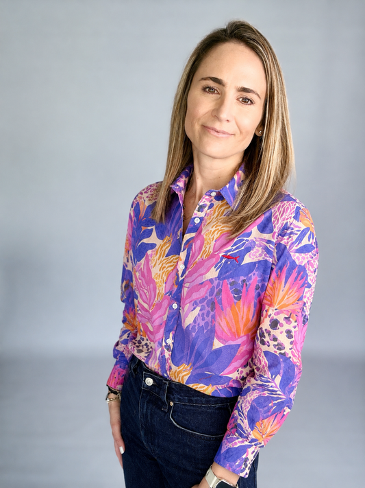 Ladies Shirt - Violet Canopy