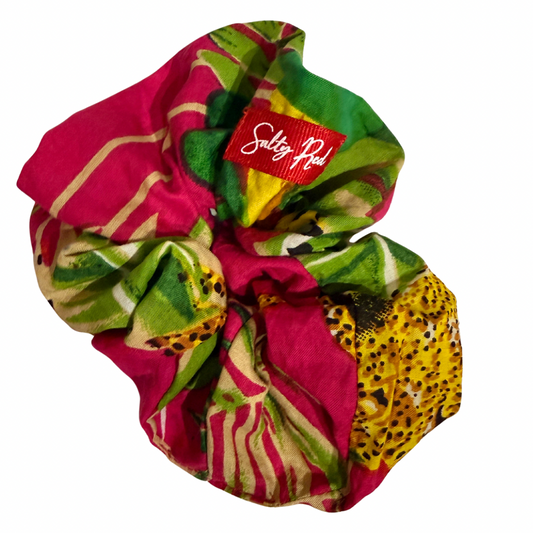 Scrunchie - Dark Pink Savannah