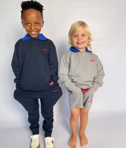 Boys Tracky Top - Grey