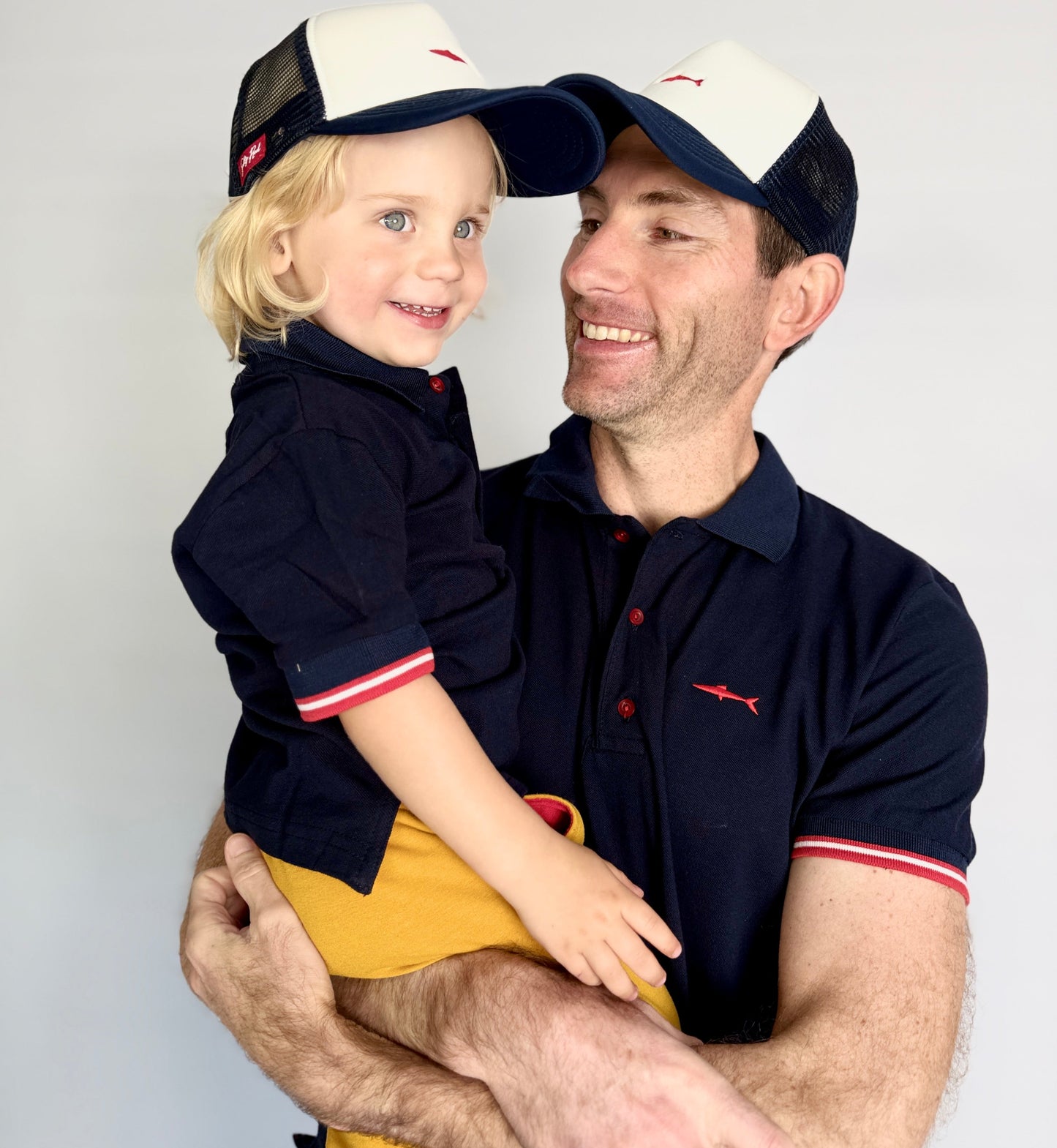 Mens Golfer - Navy - Royal Blue w Orange Leopards Insert