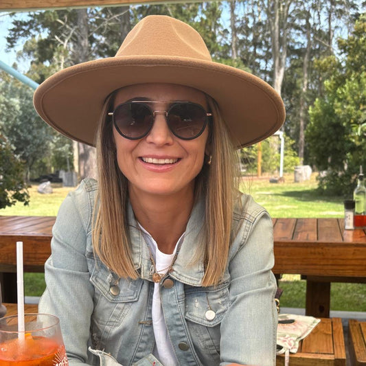 Unisex - Fedora Woolen Hat - Camel