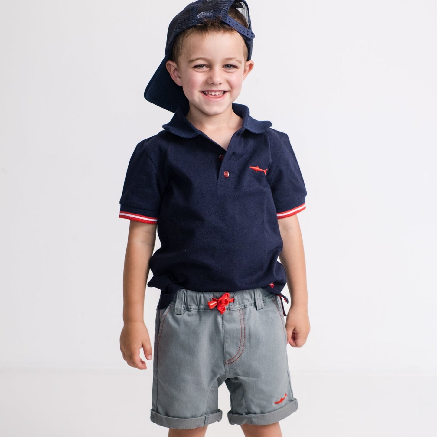 Boys Smart Shorts - Sage