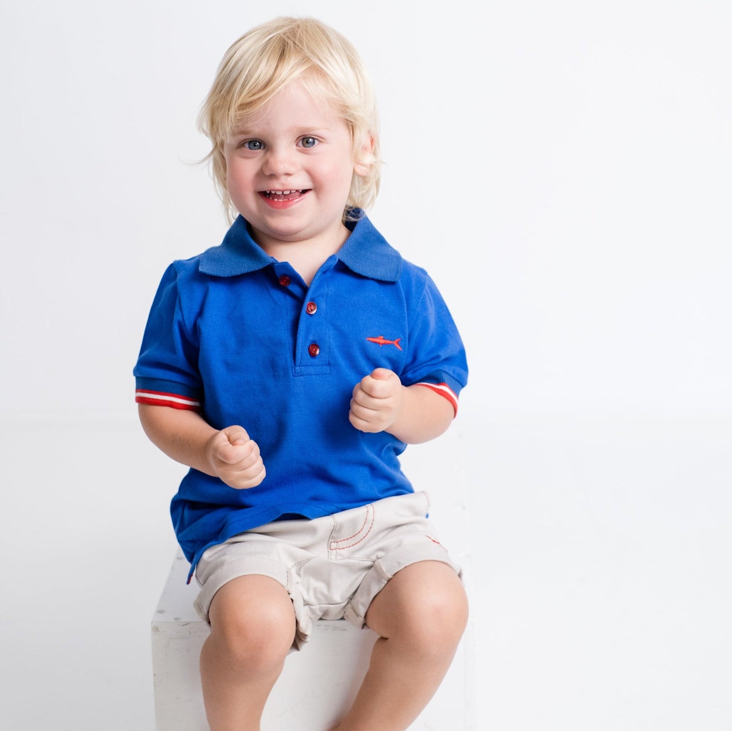 Boys Golfer - Royal Blue