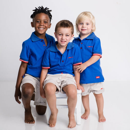 Boys Golfer - Royal Blue