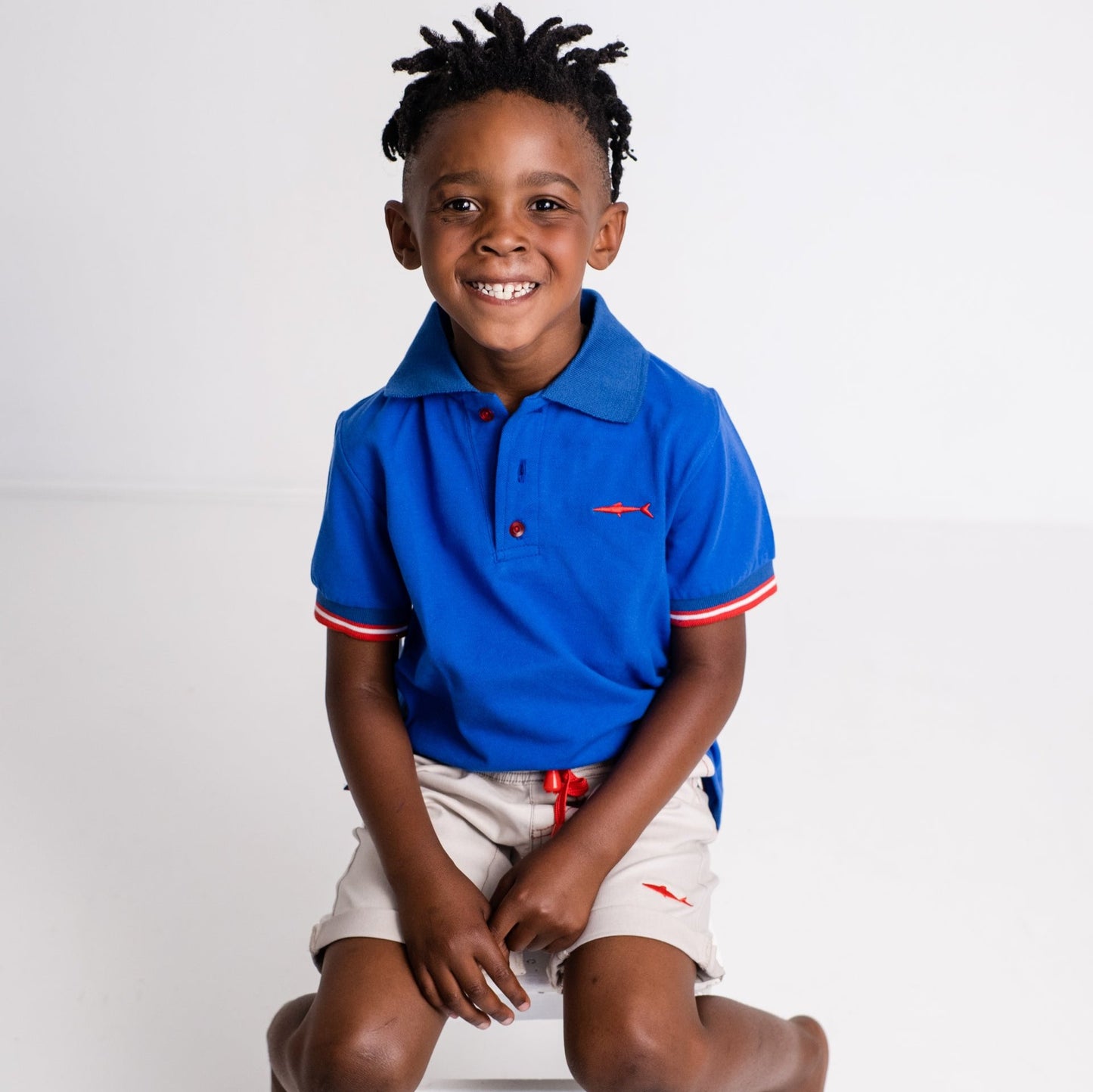 Boys Golfer - Royal Blue